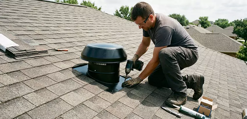 Roof Vent Fan Installation in Helena