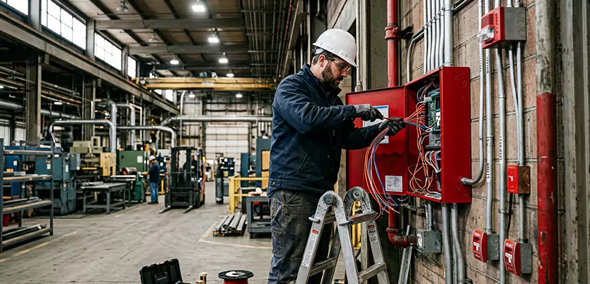 Industrial Fire Alarm Installation in Helena