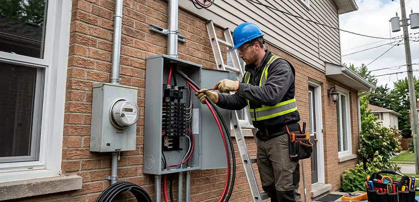 Outdoor Subpanel Installation in Helena