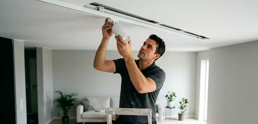 Recessed Track Lighting Installation in Helena