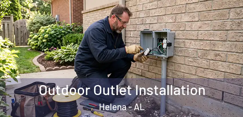 Outdoor Outlet Installation Helena - AL