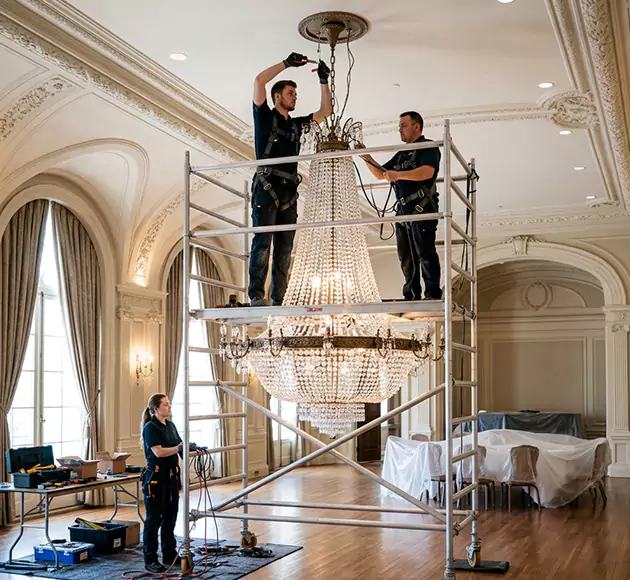 Professional Chandelier Installation: Your Local Fixture Team in Helena, AL