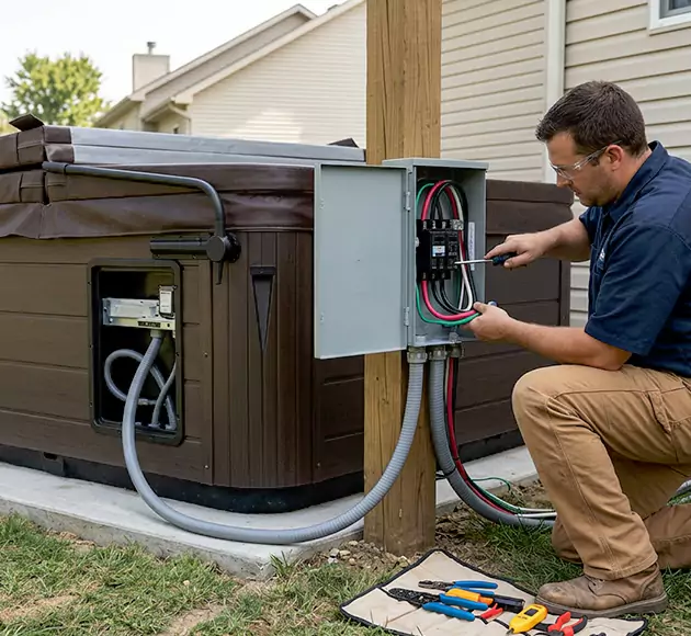 Professional Hot Tub Electrical Installation: Your Local Spa Wiring Team in Helena, AL